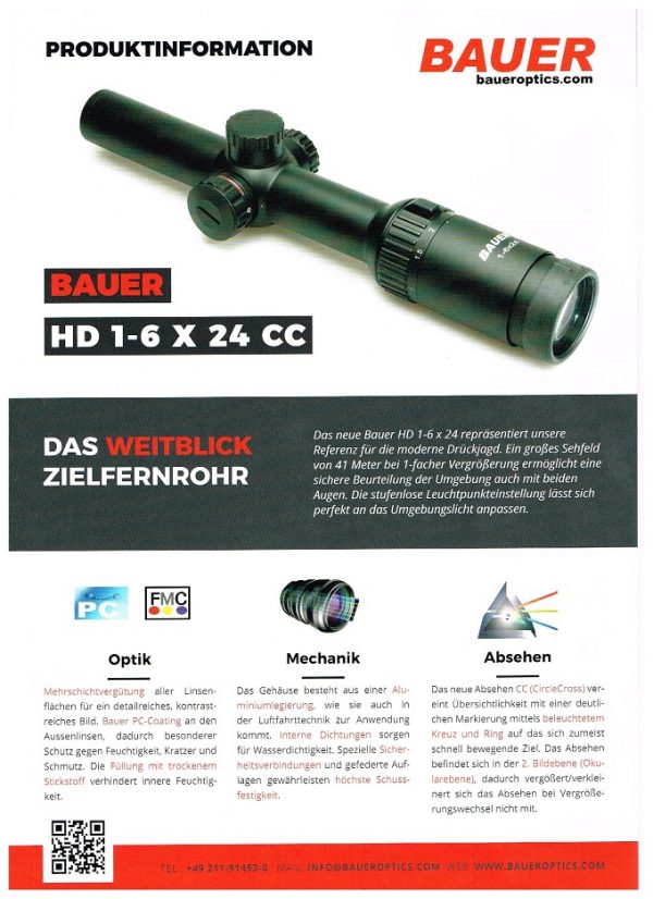 Bauer 1-6x24 CC-HD