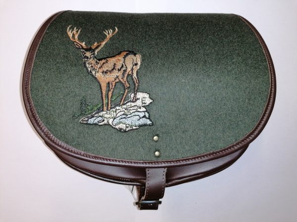 Jagdtasche Leder/Loden