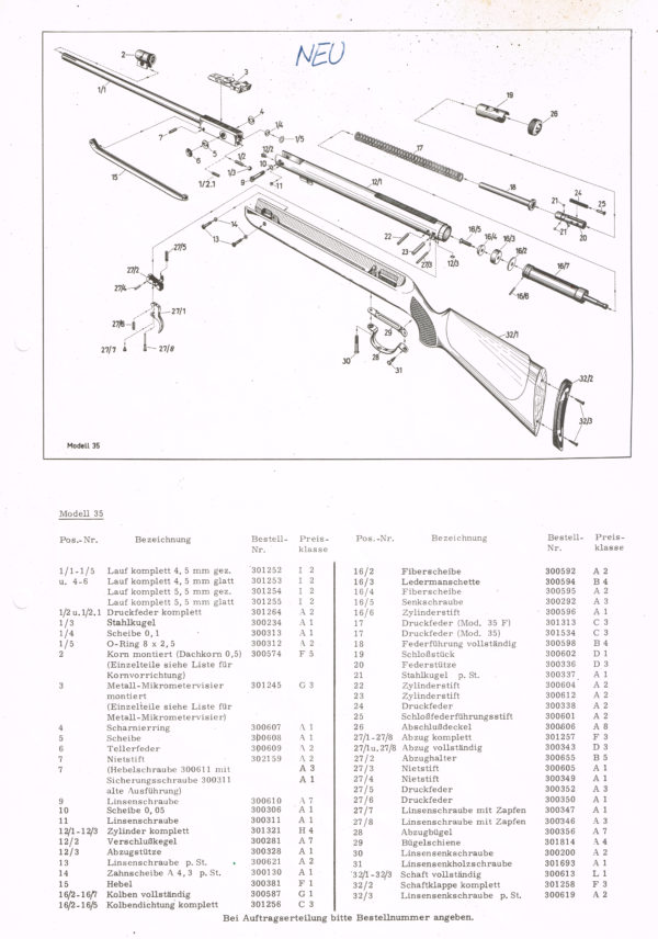 Diana LG35-1 – Bild 3