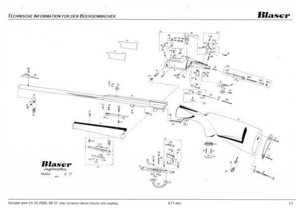 Blaser K77 - 1